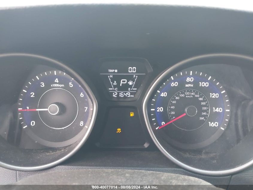 2014 Hyundai Elantra Limited VIN: 5NPDH4AE0EH541166 Lot: 40077014