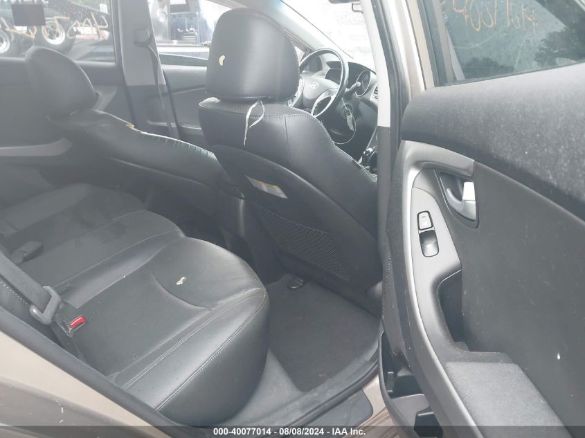 2014 Hyundai Elantra Limited VIN: 5NPDH4AE0EH541166 Lot: 40077014