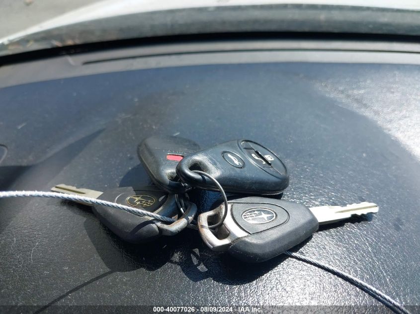 2007 Subaru Legacy 2.5I VIN: 4S3BL616877210286 Lot: 40077026