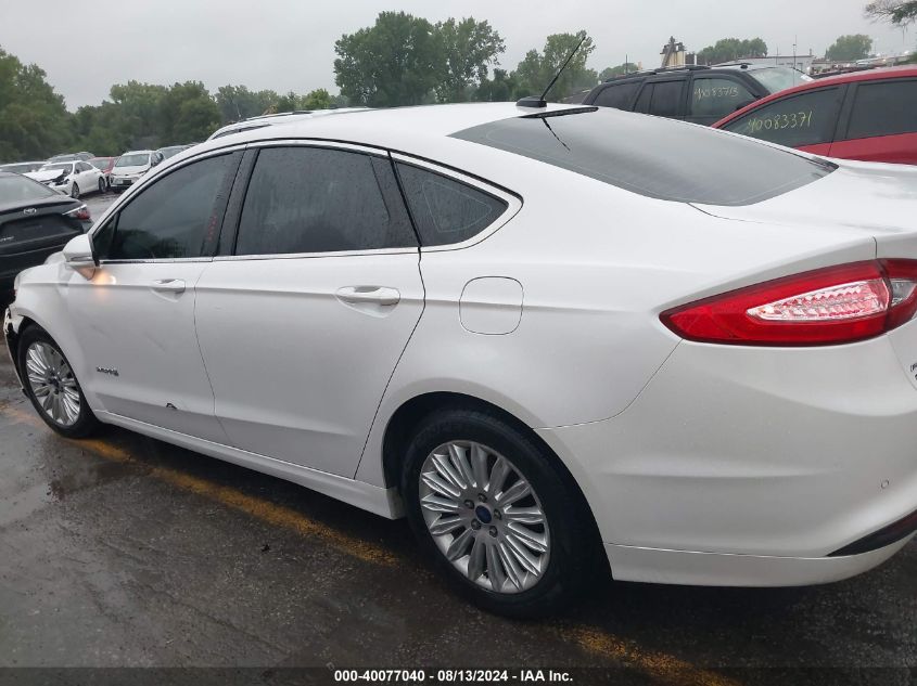 2014 Ford Fusion Hybrid Se VIN: 3FA6P0LU8ER356701 Lot: 40077040