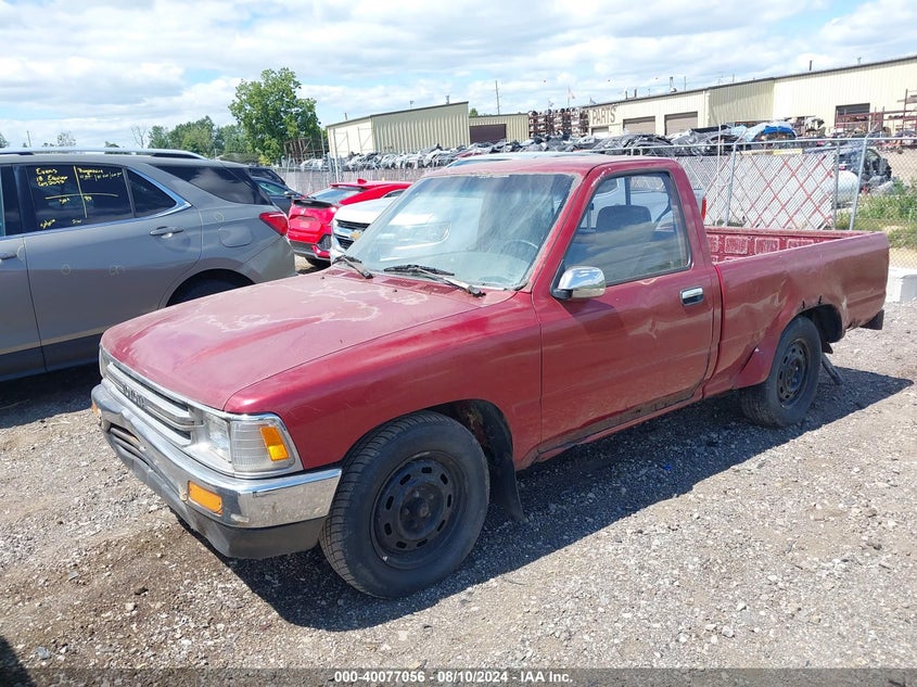 1990 Toyota Pickup 1/2 Ton Short Wheelbase VIN: JT4RN81R3L5076503 Lot: 40077056