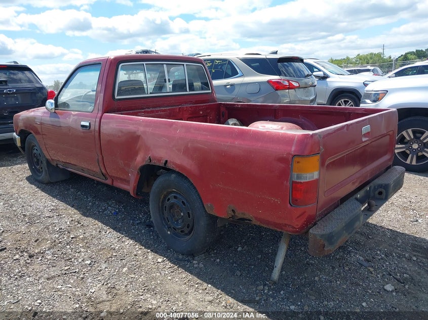1990 Toyota Pickup 1/2 Ton Short Wheelbase VIN: JT4RN81R3L5076503 Lot: 40077056