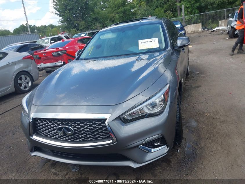 2020 Infiniti Q50 Luxe VIN: JN1EV7AP8LM200572 Lot: 40077071