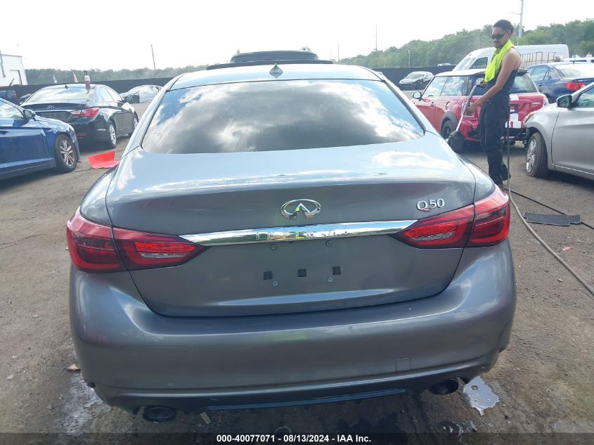 2020 Infiniti Q50 Luxe VIN: JN1EV7AP8LM200572 Lot: 40077071