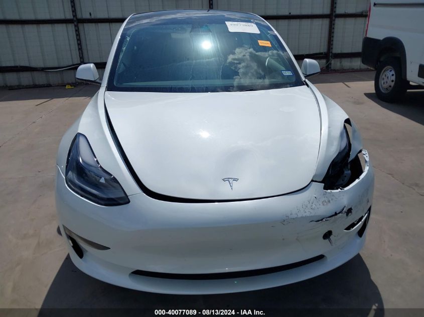 2023 Tesla Model 3 Rear-Wheel Drive VIN: 5YJ3E1EA9PF585632 Lot: 40520993