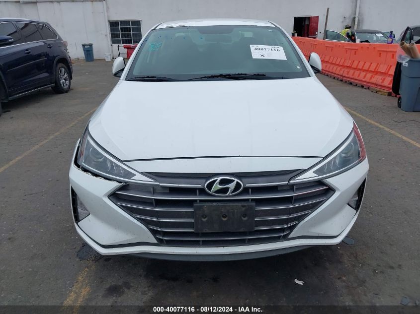 2019 Hyundai Elantra Se VIN: 5NPD74LF7KH440453 Lot: 40077116