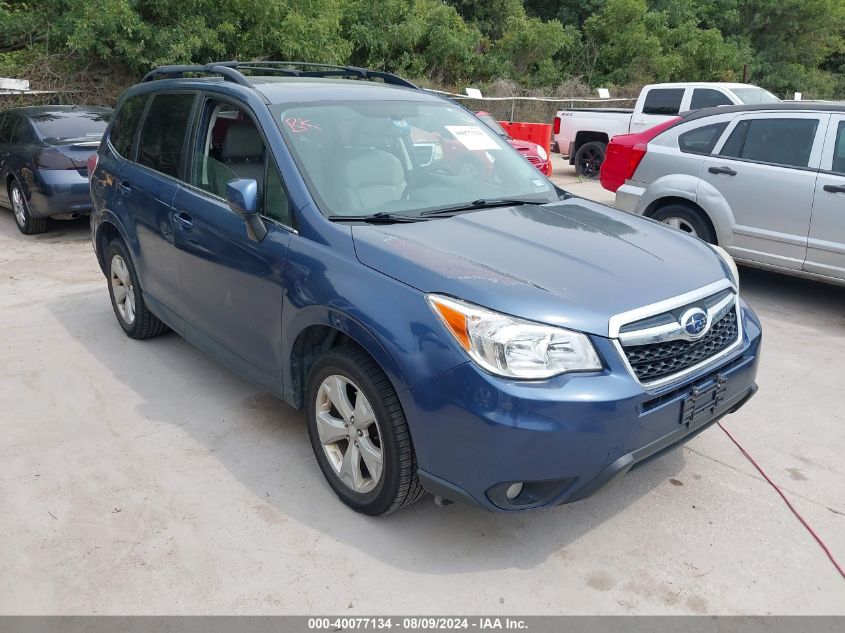 2014 Subaru Forester 2.5I Limited VIN: JF2SJAHC6EH502063 Lot: 40077134