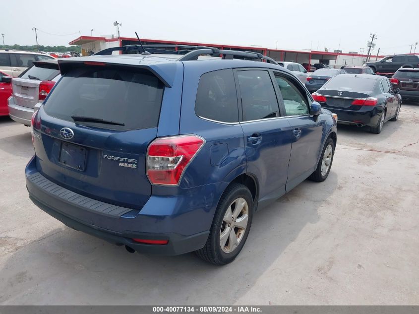 2014 Subaru Forester 2.5I Limited VIN: JF2SJAHC6EH502063 Lot: 40077134