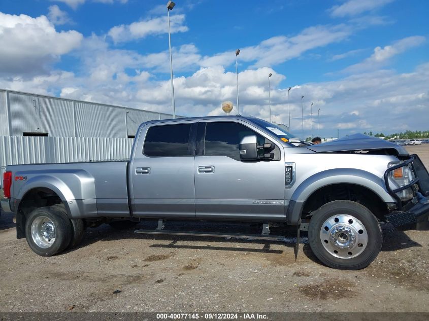 2022 Ford F-450 Lariat VIN: 1FT8W4DT9NED88580 Lot: 40077145