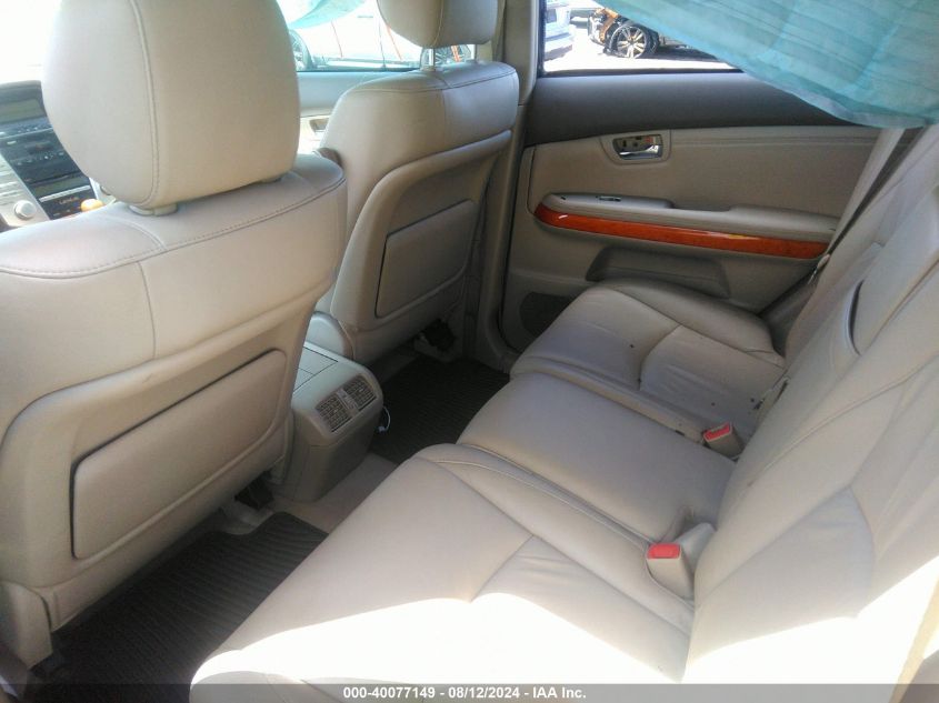 2008 Lexus Rx 350 VIN: 2T2HK31U18C085900 Lot: 40077149