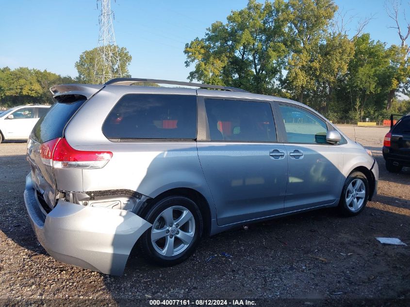 2011 Toyota Sienna Le V6 Auto Access Seat VIN: 5TDKK3DC9BS099832 Lot: 40077161