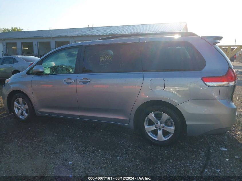 2011 Toyota Sienna Le V6 Auto Access Seat VIN: 5TDKK3DC9BS099832 Lot: 40077161