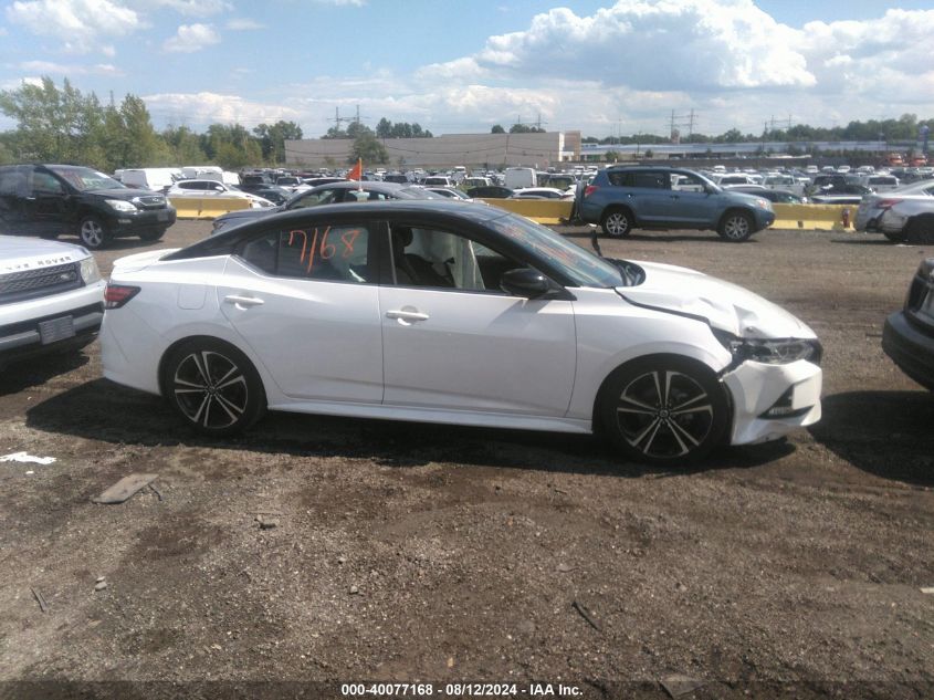 2021 Nissan Sentra Sr Xtronic Cvt VIN: 3N1AB8DV5MY207923 Lot: 40077168