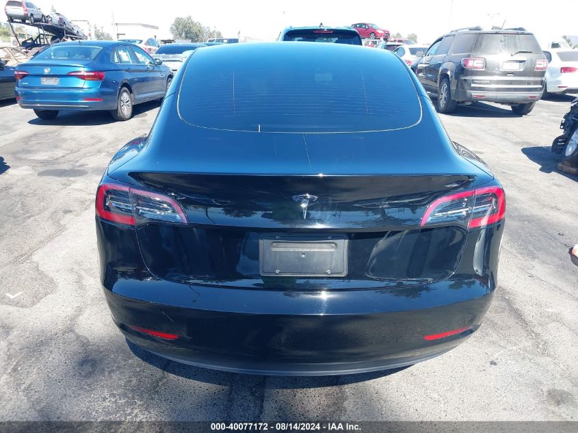 2023 Tesla Model 3 Rear-Wheel Drive VIN: 5YJ3E1EAXPF574526 Lot: 40077172