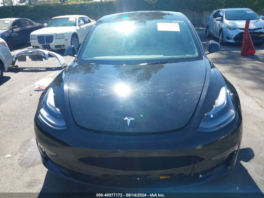 2023 Tesla Model 3 Rear-Wheel Drive VIN: 5YJ3E1EAXPF574526 Lot: 40077172