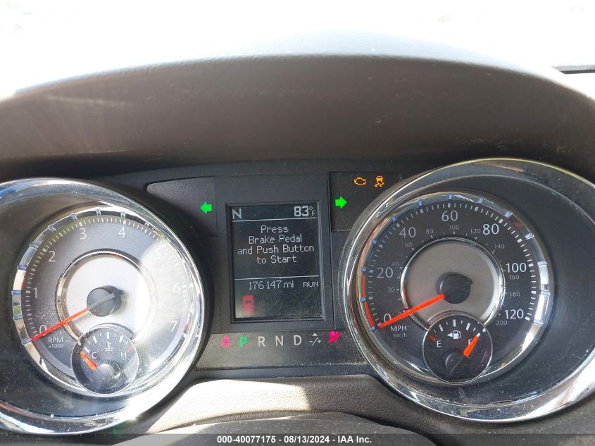 2012 Chrysler Town & Country Touring-L VIN: 2C4RC1CG2CR237175 Lot: 40077175