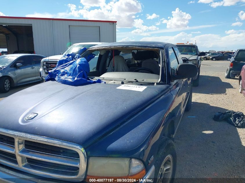 2000 Dodge Dakota Slt/Sport VIN: 1B7GL22X9YS678483 Lot: 40077197