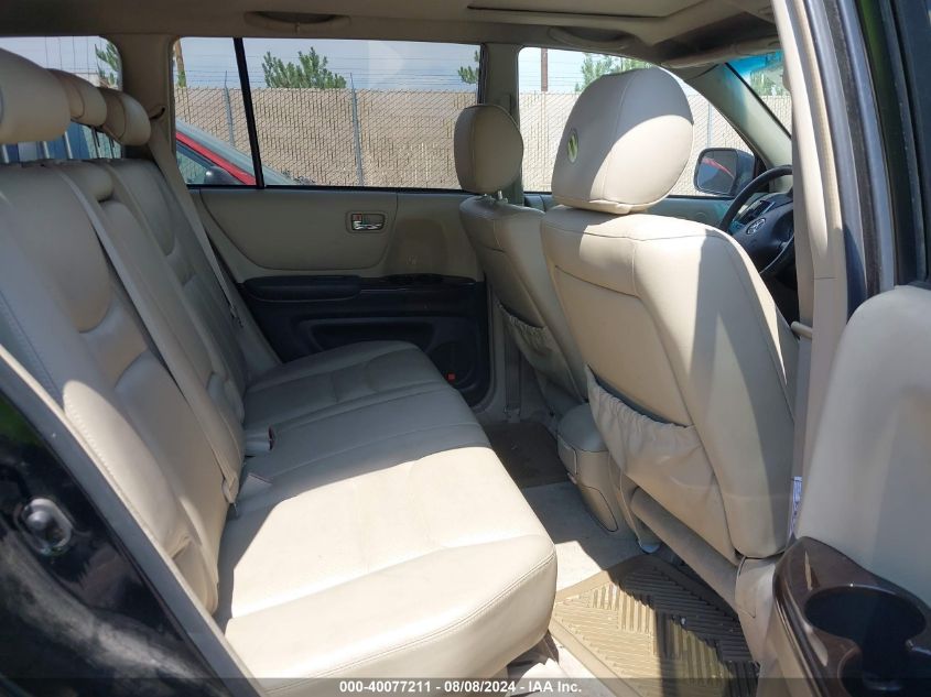 2003 Toyota Highlander Limited V6 VIN: JTEHF21AX30118416 Lot: 40077211