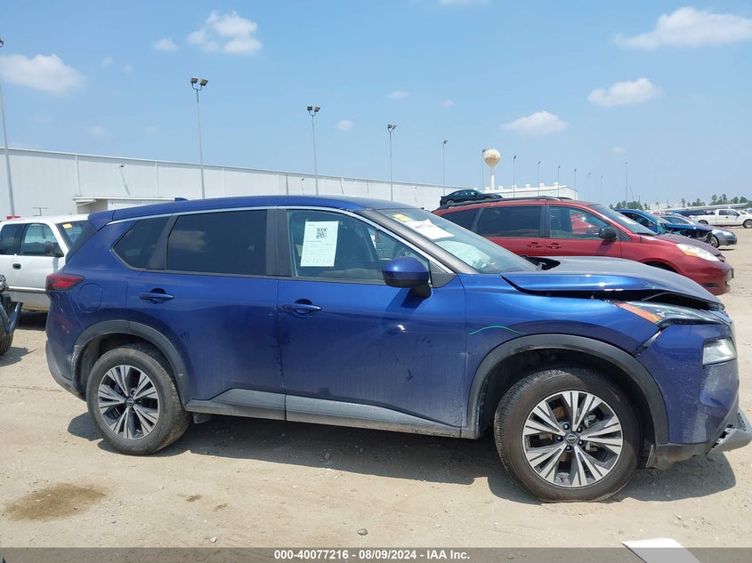 2023 Nissan Rogue Sv VIN: JN8BT3BA1PW009471 Lot: 40077216