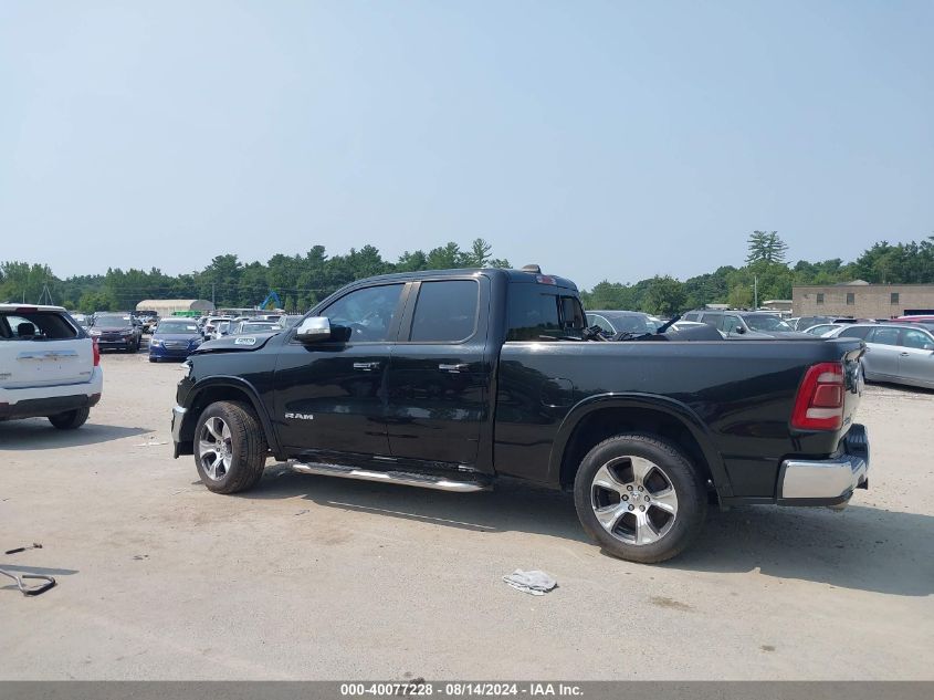 2020 Ram 1500 Laramie Quad Cab 4X4 6'4 Box VIN: 1C6SRFDT5LN138332 Lot: 40077228