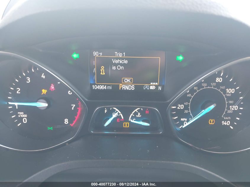 2019 Ford Escape Se VIN: 1FMCU0GD7KUA36057 Lot: 40077230