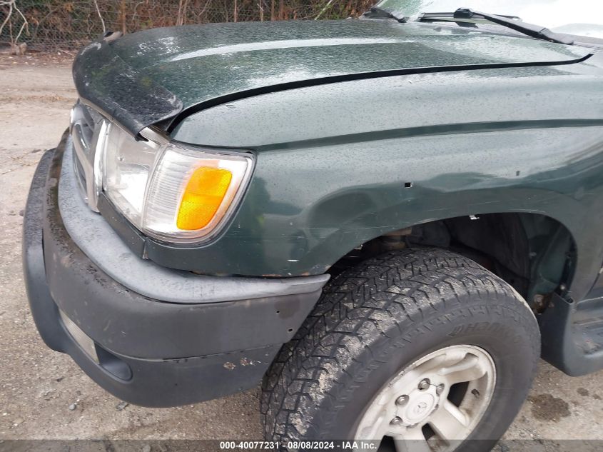 2000 Toyota 4Runner Sr5 V6 VIN: JT3HN86R7Y0289855 Lot: 40077231