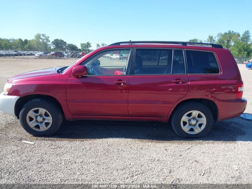 2004 Toyota Highlander VIN: JTEGD21A240098407 Lot: 40077239