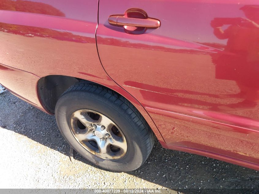 2004 Toyota Highlander VIN: JTEGD21A240098407 Lot: 40077239