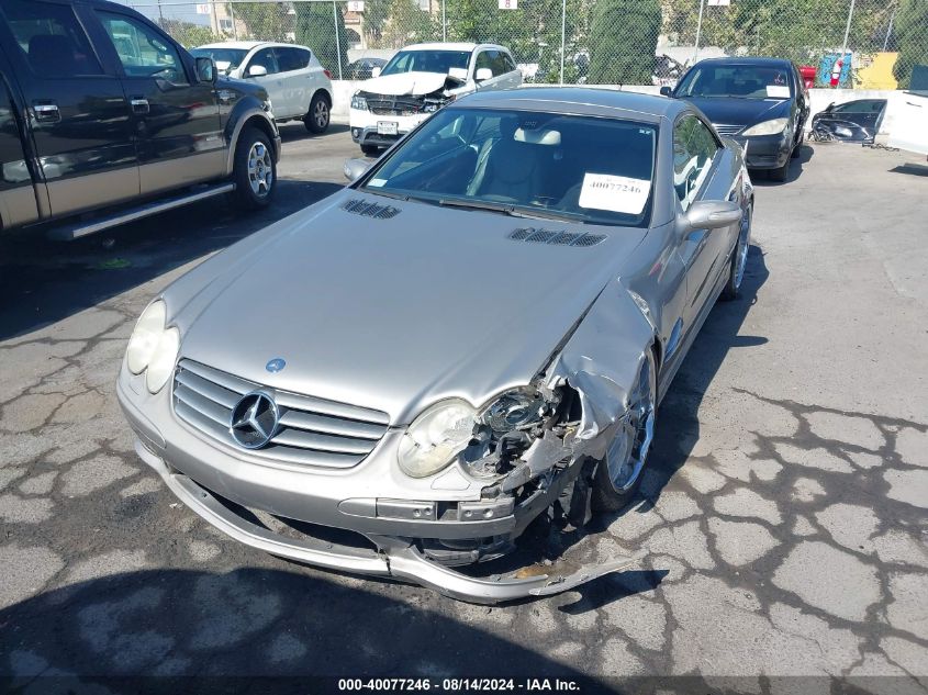 WDBSK75F35F101402 2005 Mercedes-Benz Sl 500