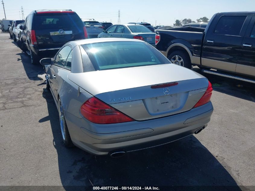 WDBSK75F35F101402 2005 Mercedes-Benz Sl 500