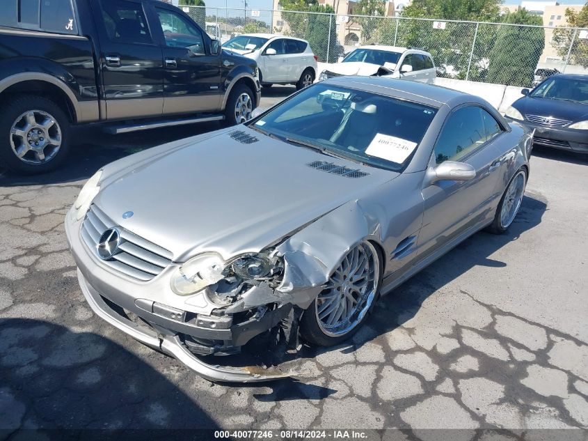 WDBSK75F35F101402 2005 Mercedes-Benz Sl 500