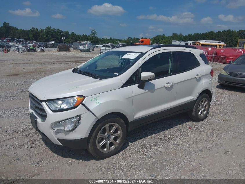 MAJ6S3GL0LC332132 2020 Ford Ecosport Se