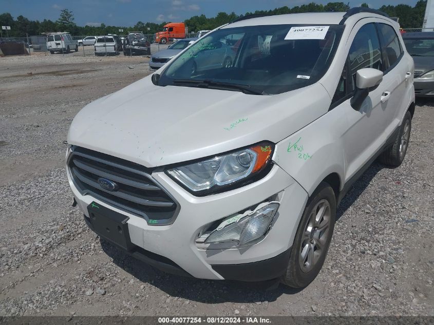 MAJ6S3GL0LC332132 2020 Ford Ecosport Se