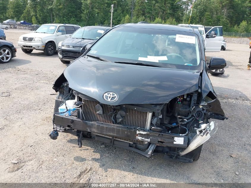 2014 Toyota Sienna Xle V6 8 Passenger VIN: 5TDYK3DC3ES476170 Lot: 40077257