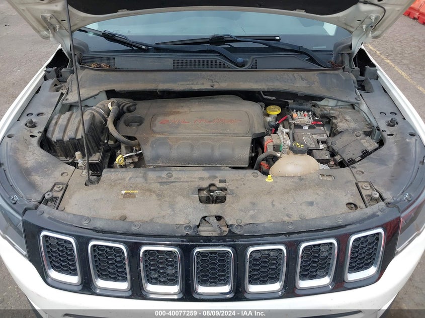 VIN 3C4NJDAB7JT126922 2018 JEEP COMPASS SPORT 4X4