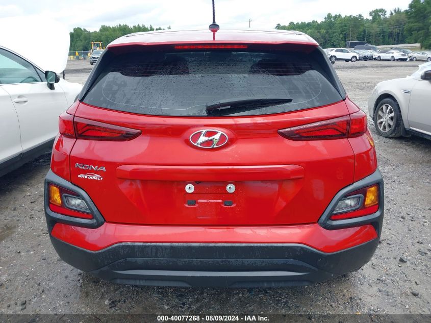 2021 Hyundai Kona Se VIN: KM8K12AA5MU645164 Lot: 40077268