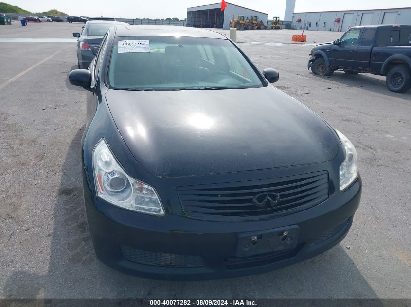 2008 Infiniti G35X VIN: JNKBV61F08M278996 Lot: 40077282