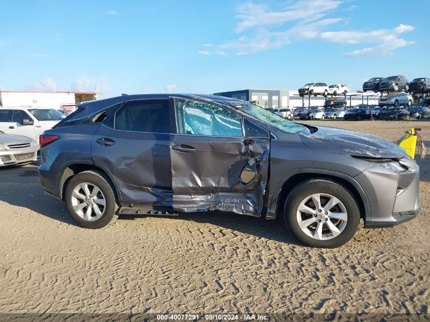 2017 Lexus Rx 350 VIN: 2T2ZZMCA7HC040324 Lot: 40077291