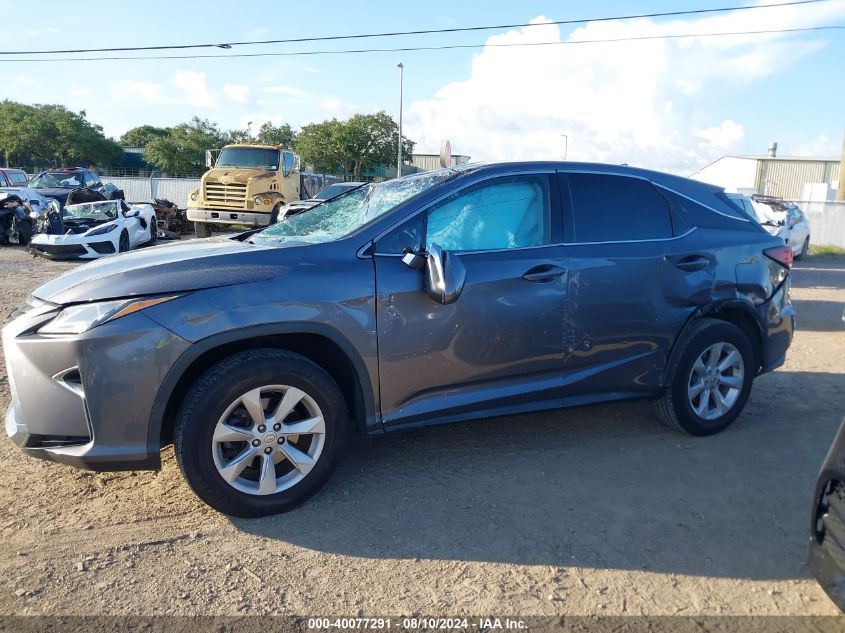 2017 Lexus Rx 350 VIN: 2T2ZZMCA7HC040324 Lot: 40077291