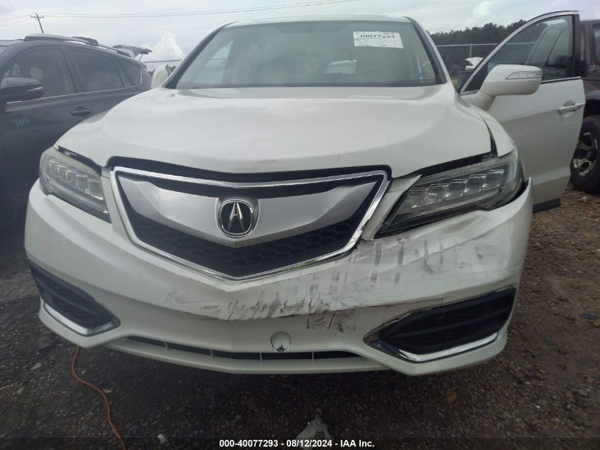 2017 Acura Rdx Technology Acurawatch Plus Packages/W/Technology Package VIN: 5J8TB3H57HL000517 Lot: 40077293