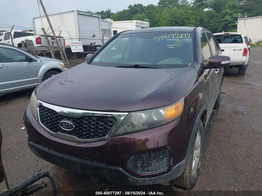 2011 Kia Sorento Lx VIN: 5XYKT3A12BG139696 Lot: 40077297