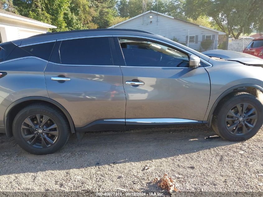 2017 Nissan Murano Sv VIN: 5N1AZ2MG6HN166630 Lot: 40077312