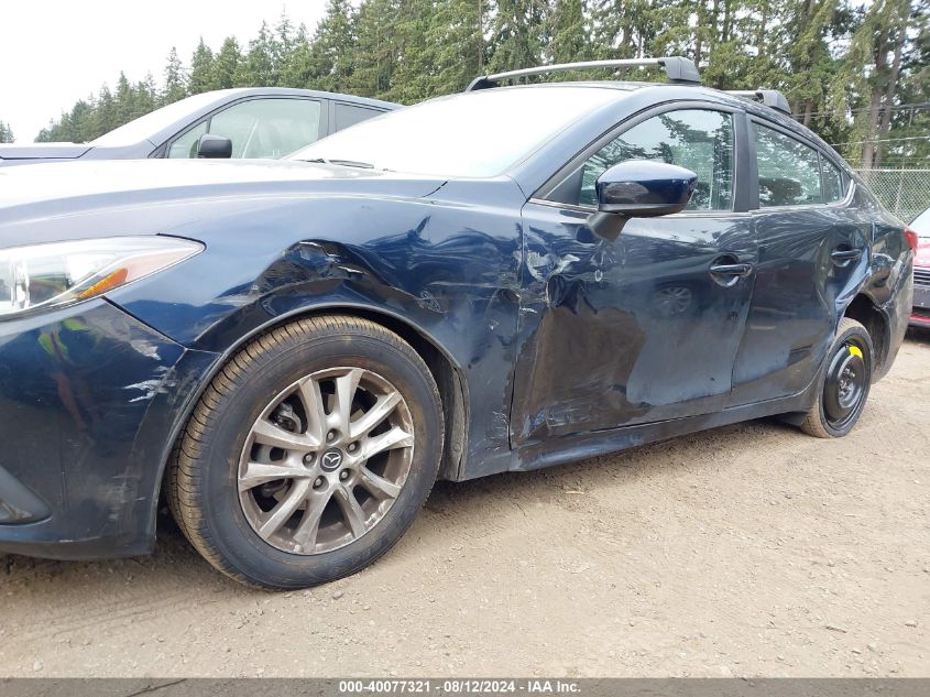 2016 Mazda 3 Touring VIN: JM1BM1V7XG1291698 Lot: 40077321