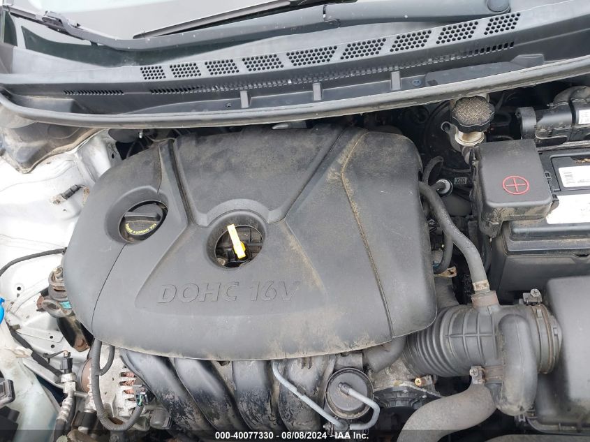 2016 Kia Forte Lx VIN: KNAFK4A61G5569805 Lot: 40077330