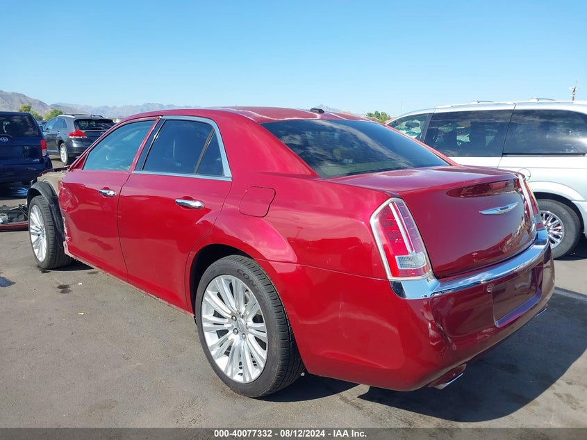 2011 Chrysler 300C VIN: 2C3CA6CT8BH529749 Lot: 40077332