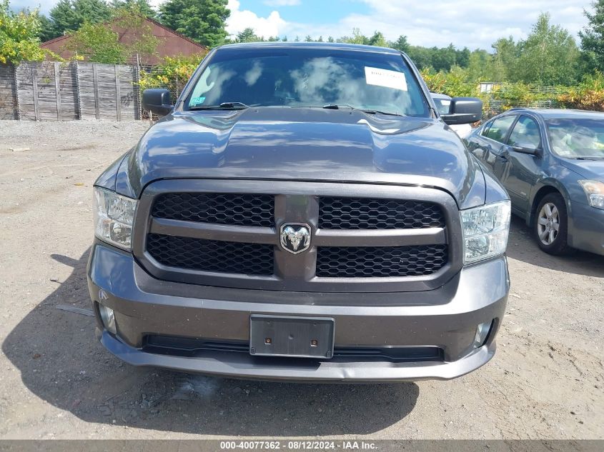 2017 Ram 1500 Express Quad Cab 4X4 6'4 Box VIN: 1C6RR7FT7HS711452 Lot: 40077362