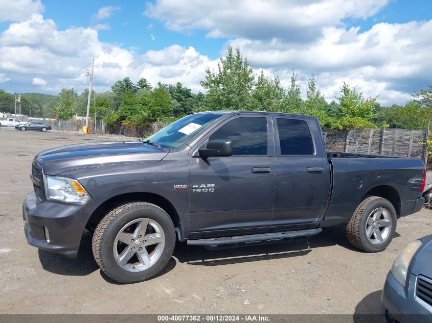 2017 Ram 1500 Express Quad Cab 4X4 6'4 Box VIN: 1C6RR7FT7HS711452 Lot: 40077362