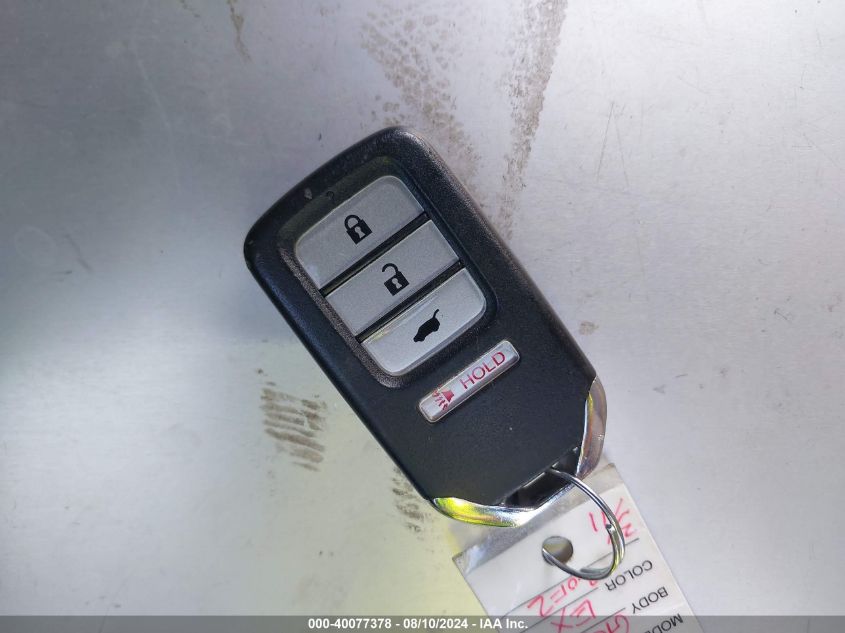 2016 Honda Cr-V Ex VIN: 3CZRM3H5XGG712884 Lot: 40077378