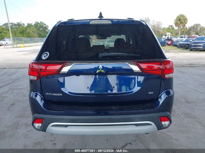 2020 Mitsubishi Outlander Sel 2.4 VIN: JA4AD3A39LZ041465 Lot: 40077381