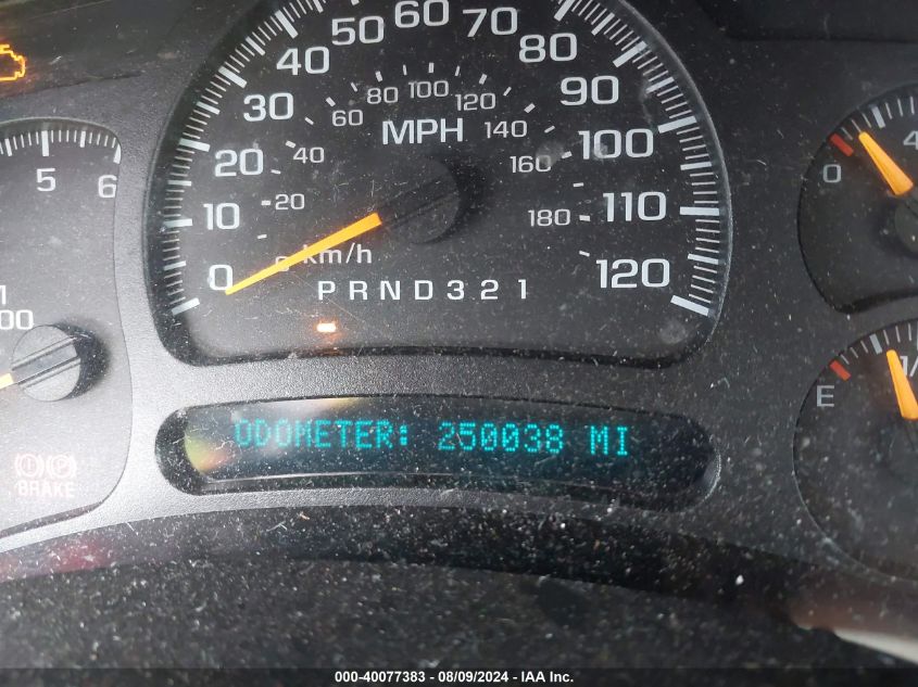 2006 GMC Sierra 1500 Sle2 VIN: 2GTEK13Z261258730 Lot: 40077383